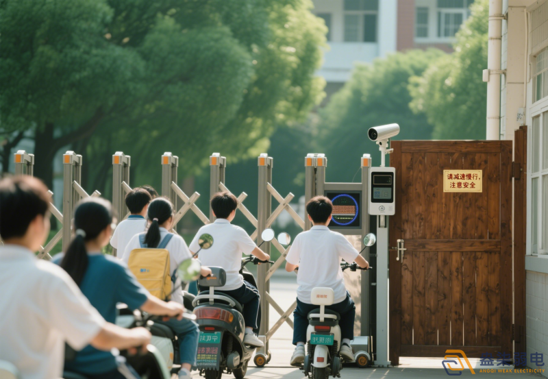 門(mén)禁擺閘如何防止電瓶車碰撞？